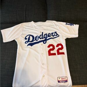 Majestic Authentic White Jersey